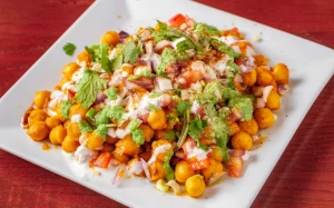 Samosa Chaat - Bella Cuisine